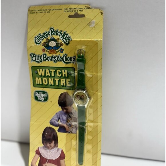 1980s Cabbage Patch Kids Watch – Regal Toy Sealed MOC - Picture 4 of 6